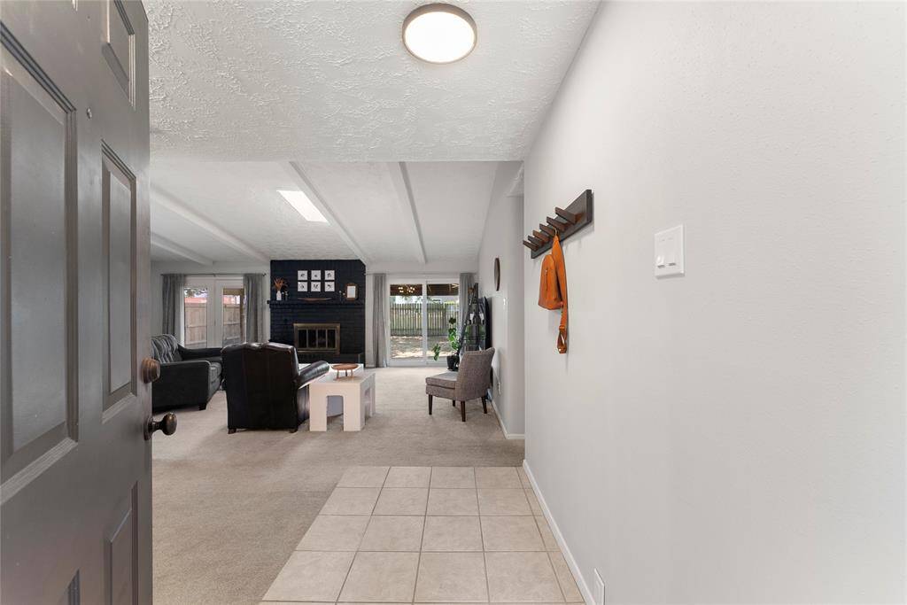 Entry as you walk in the home.