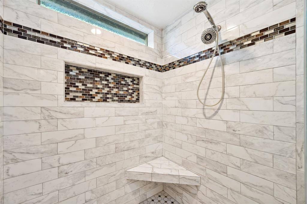 Updated custom shower