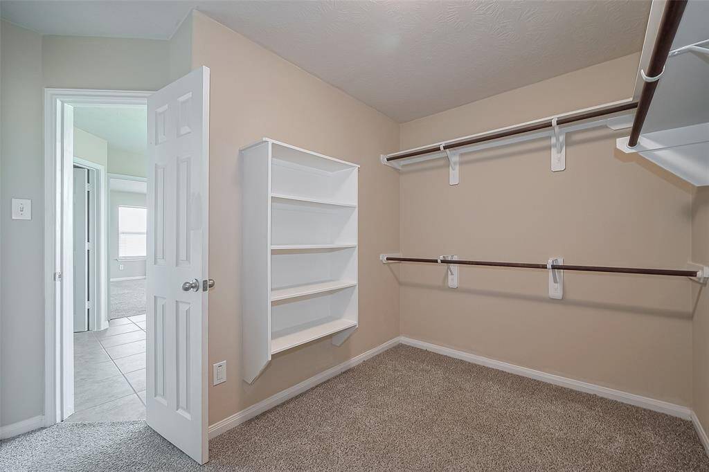 Large walk-in Primary Closet