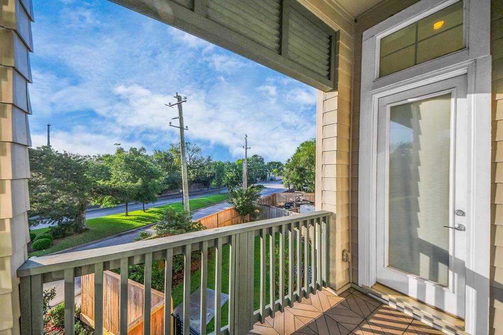 Balcony on 2nd floor