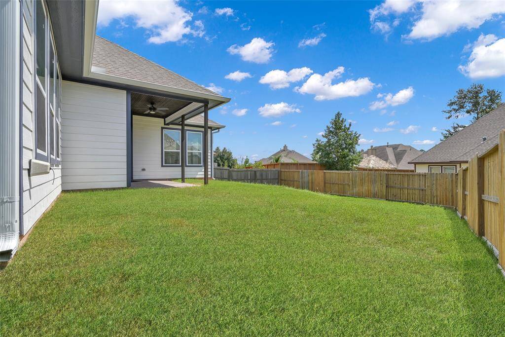 The backyard offers endless possibilities.. add a pool, lush landscaping, or both to create your own private oasis