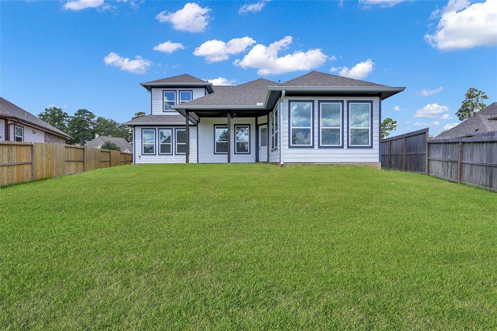The backyard offers endless possibilities.. add a pool, lush landscaping, or both to create your own private oasis
