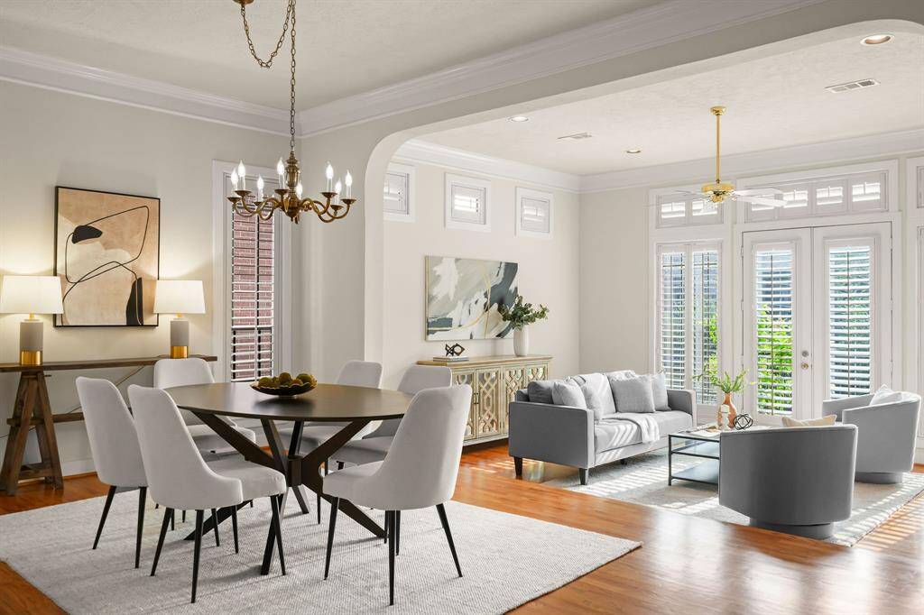 Dining and Living Room
