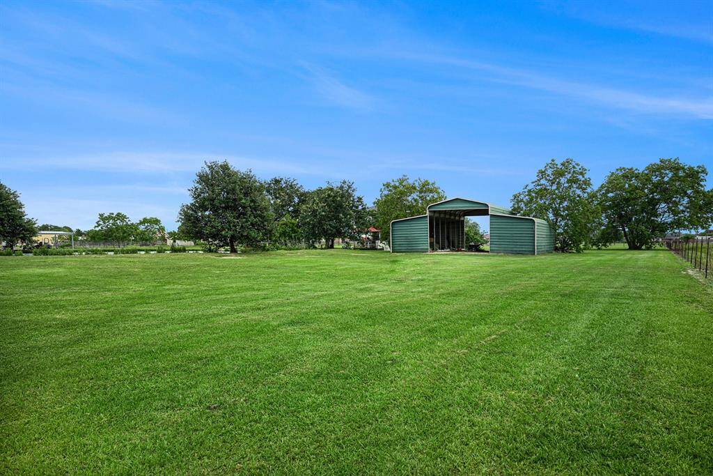 Plenty of room for a big garden.