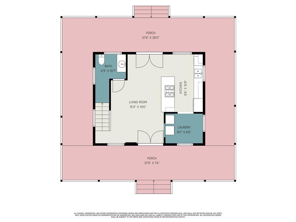 This is the floor plan for the first story.