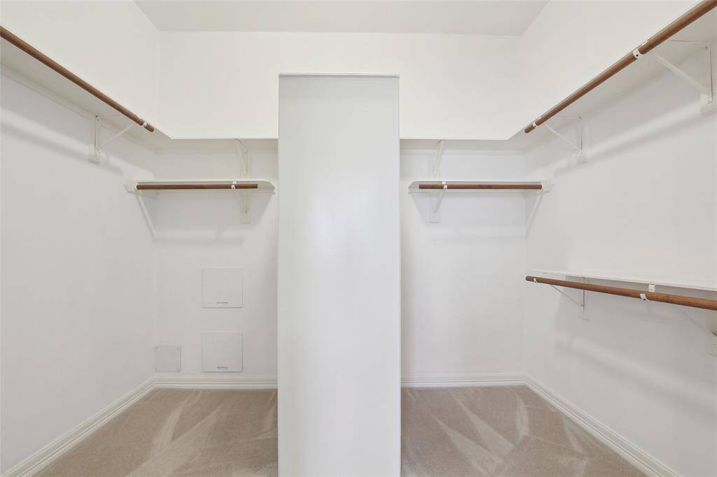 Primary enormous closet.