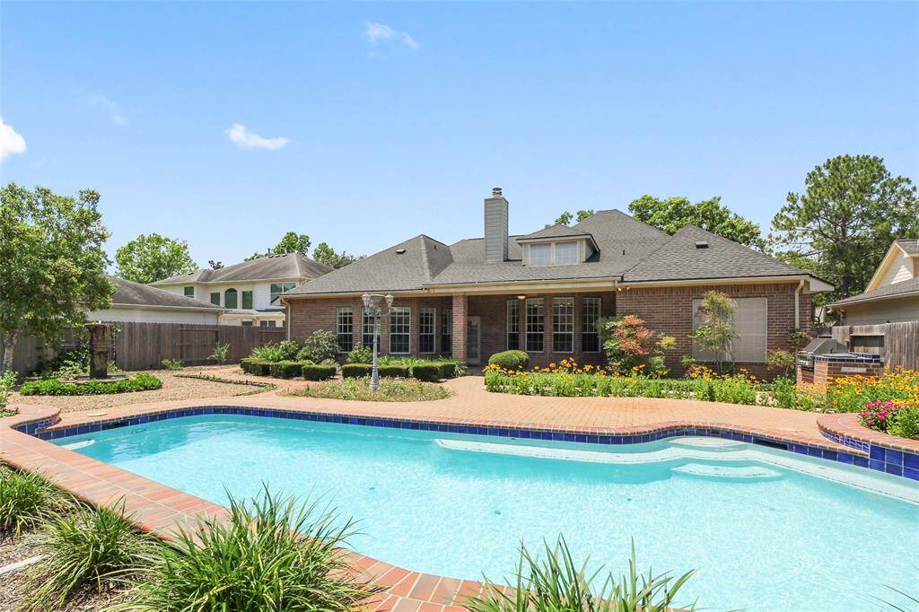 Stunning back yard.