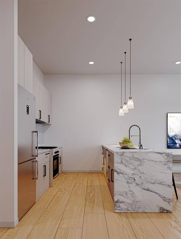 Photos are renderings—actual fixtures and finishes may vary.