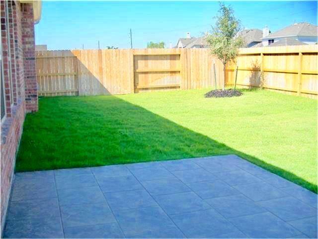 Extra space out of the covered patio for your lounge chairs
