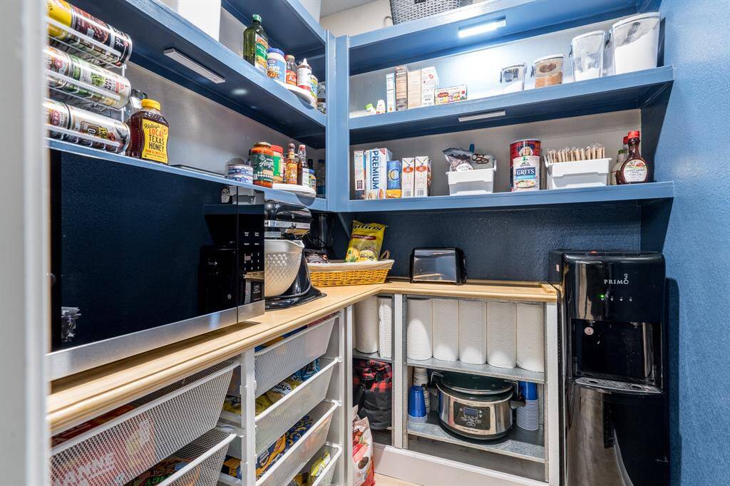 Built out Walk-in pantry