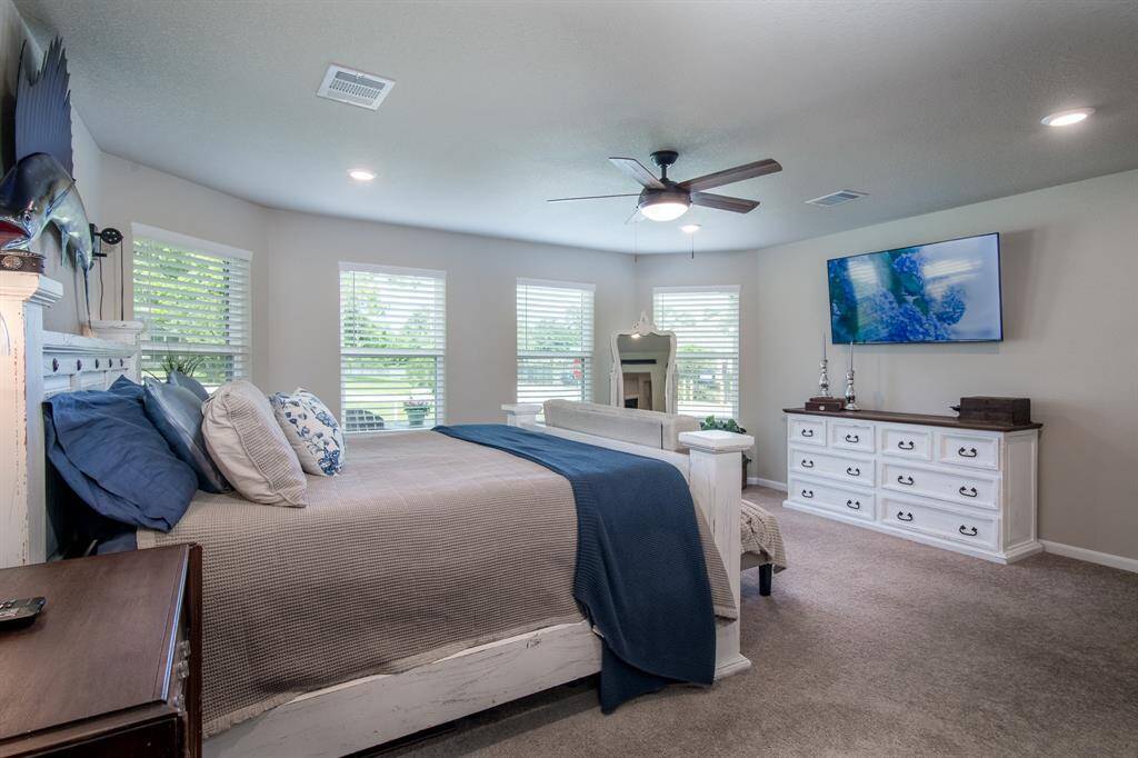 Large, spacious, Cozy and a door to the outside patio.