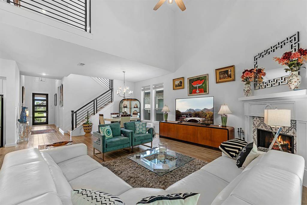 Yet another view of the living room.