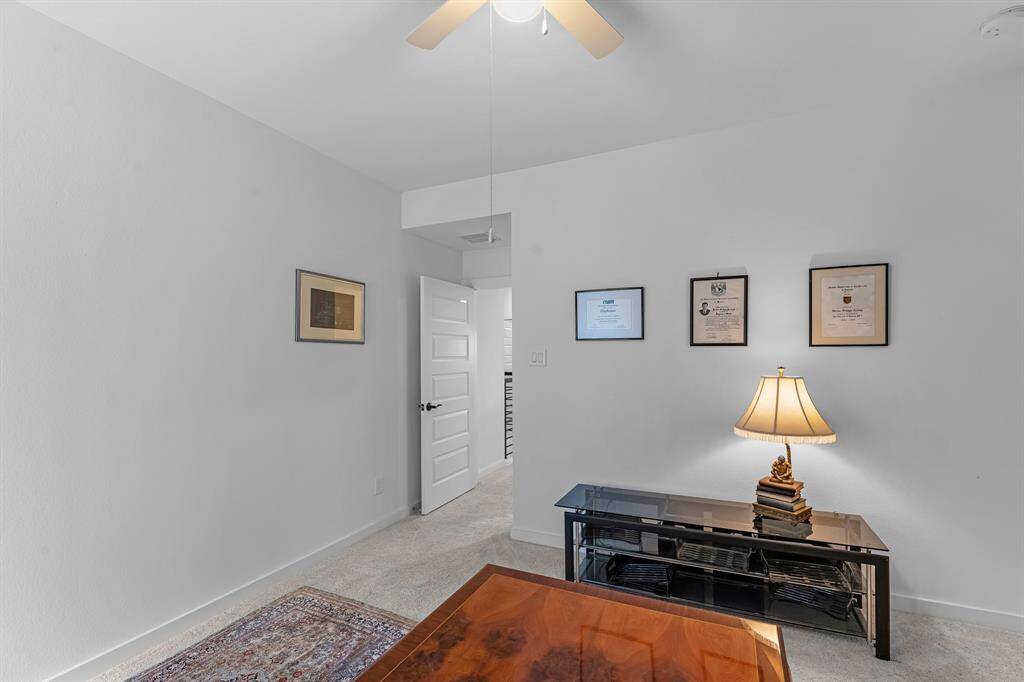 Upstairs is bedroom #3.