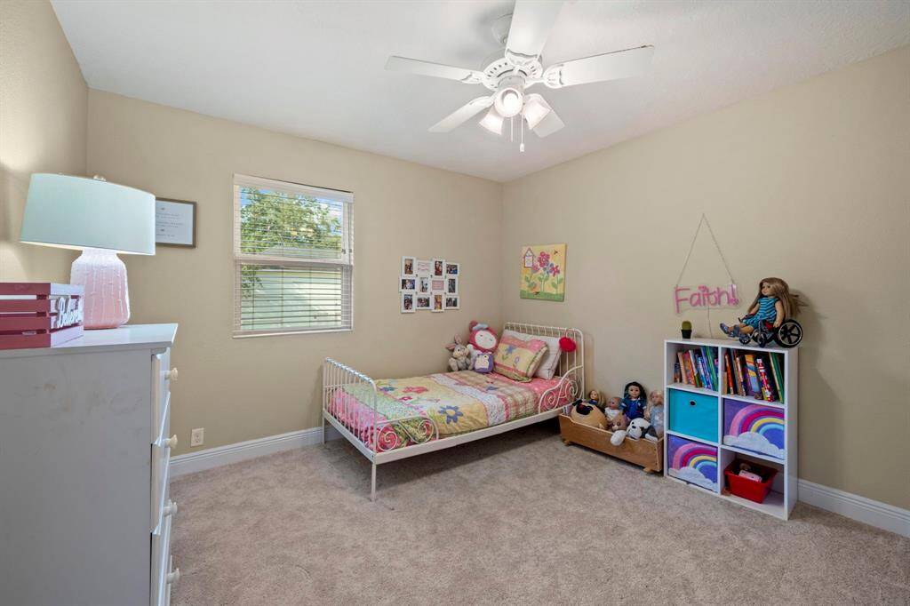 Another view of the Third bedroom has natural light coming through the double paned window with a huge walk-in closet.