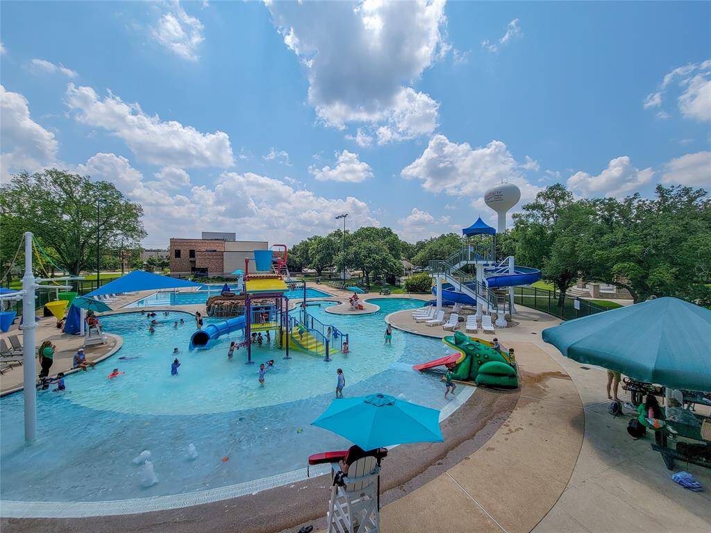 The City of Bellaire! Small town living with all the benefits  of big city life! This is our Bellaire Aquatics Center with year round lap swimming.