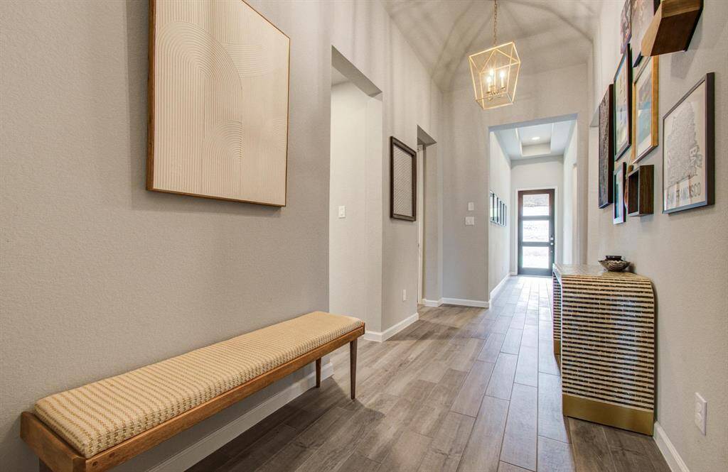 Bathed in natural light, the gorgeous open concept layout