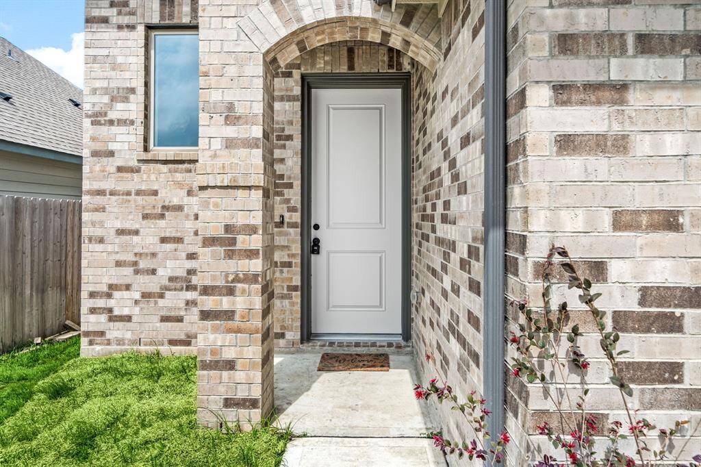 Charming brick archway
