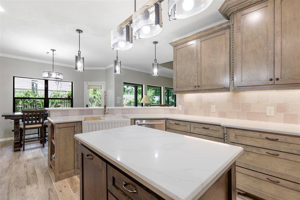 Experience luxury with quartz counters, custom cabinets, zellige tile, and modern fixtures.