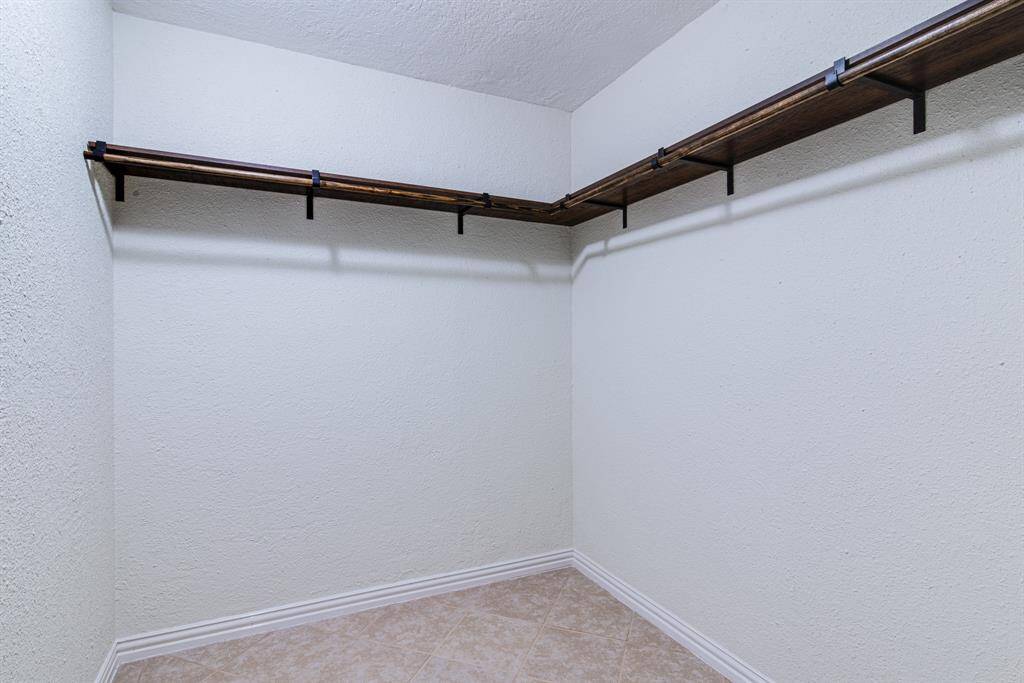 Primary large walk-in closet