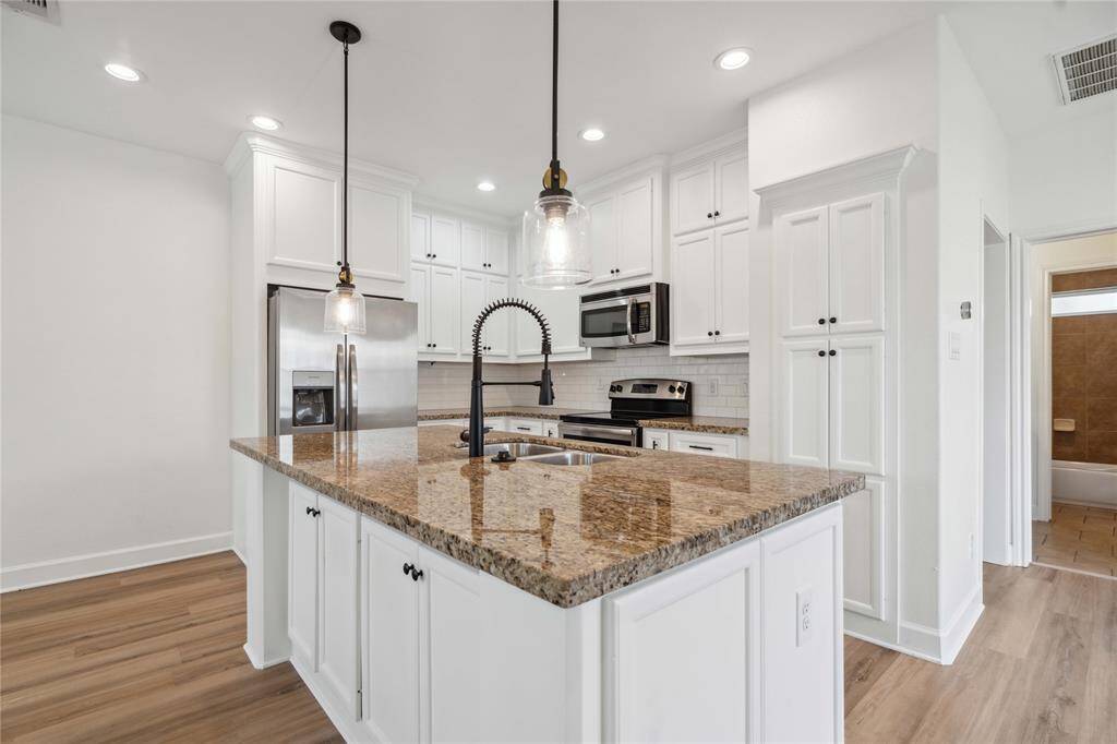 Updated paint & fixtures/ finishes