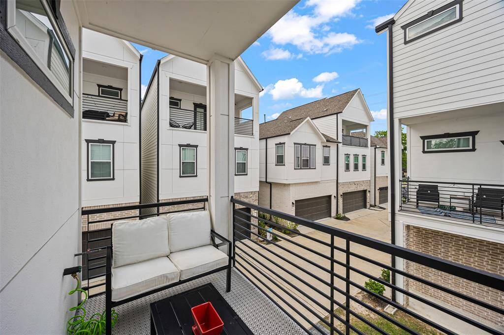 Second floor balcony