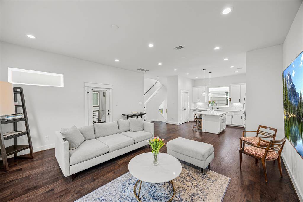 Spacious second floor living