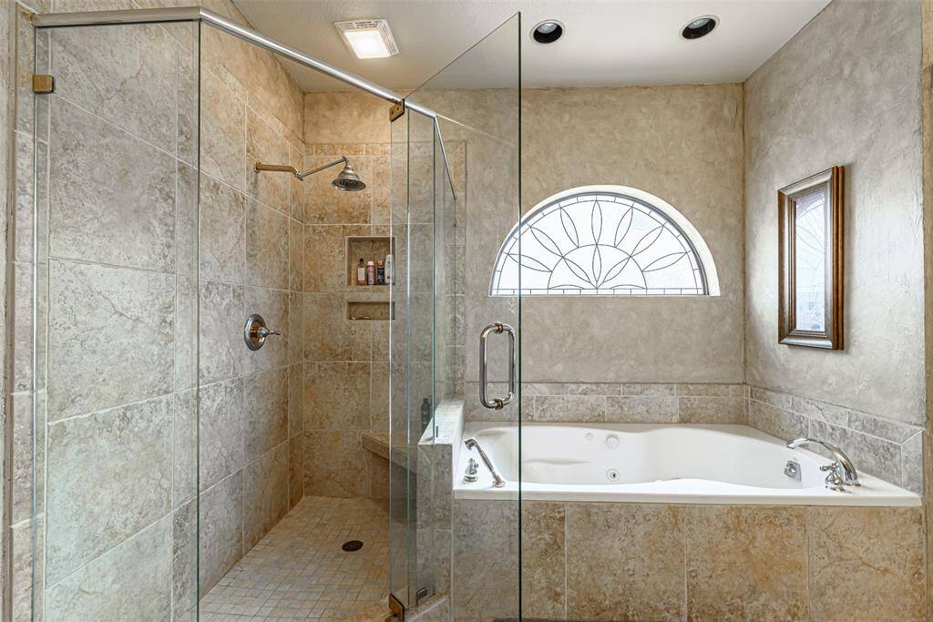 Another view of the primary bathroom.