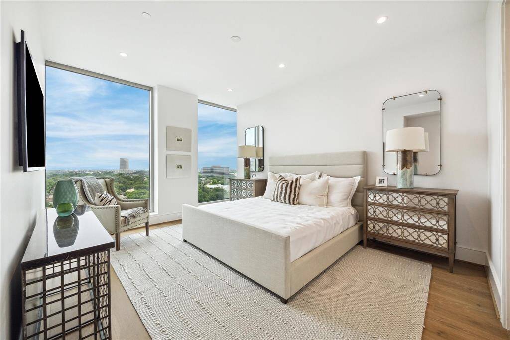 Experience elevated tranquility in this spacious primary suite.