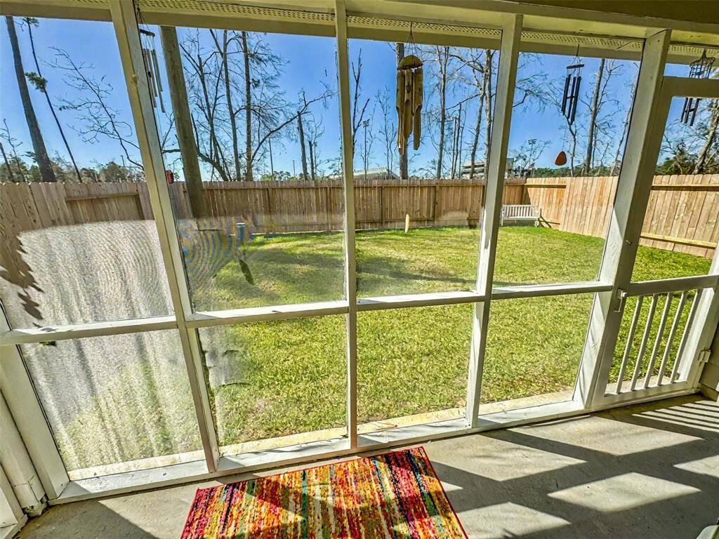Take in nature without the bugs in your screened in patio