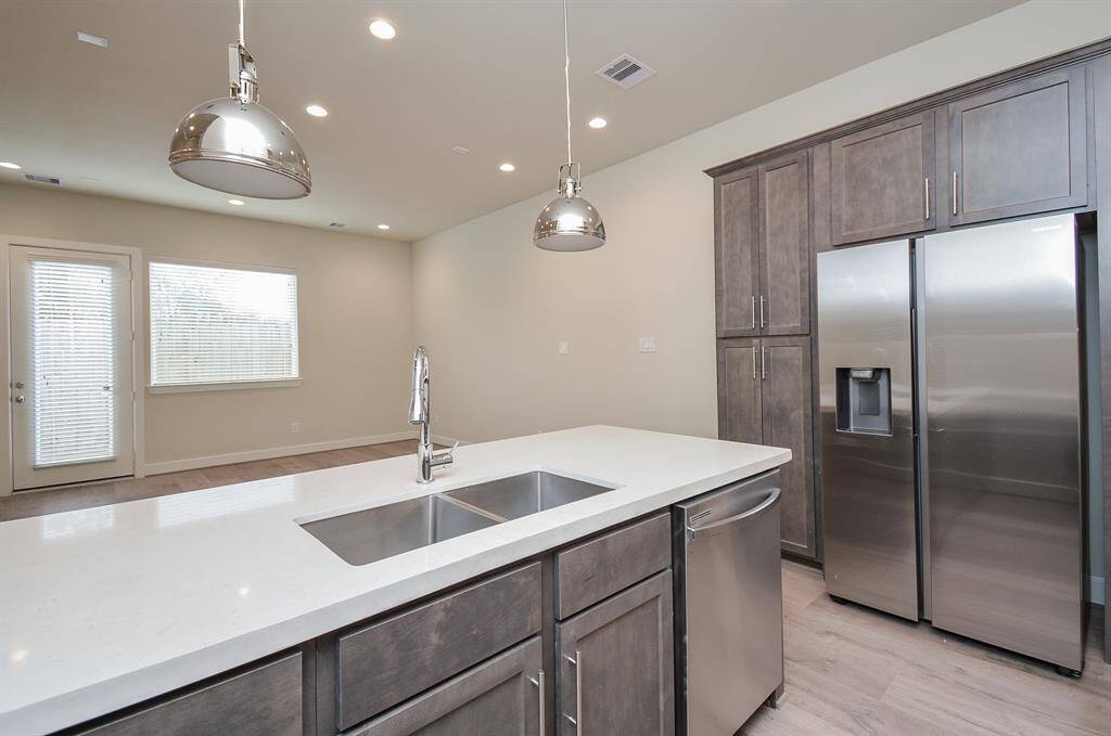 Delight in the luxury of a well-organized kitchen.