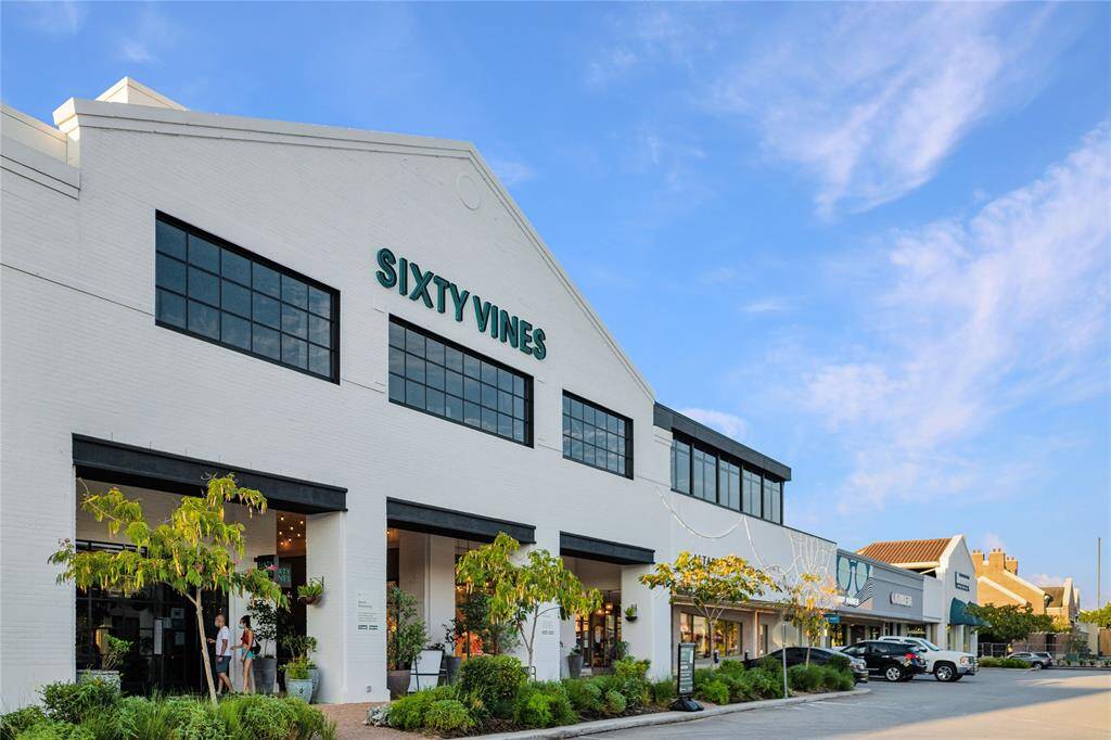 [The Village] As it is known by the locals, has been one of Houston's oldest and best loved shopping and dining destinations since the 1930's. Easy bike ride or walk from 6111 Charlotte.