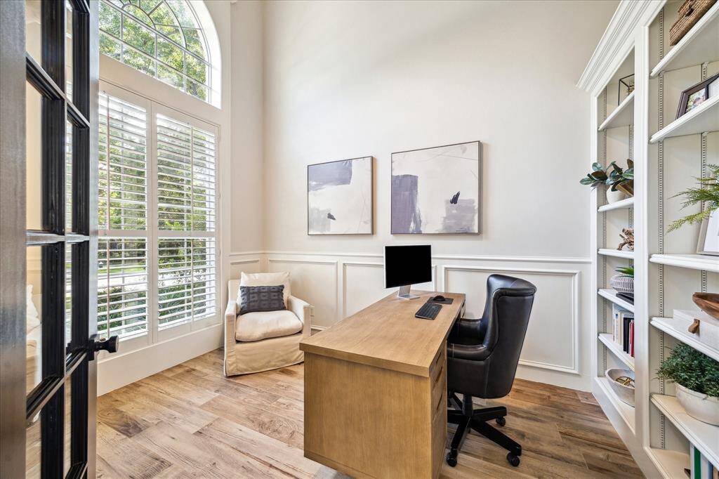 Private Office – Dedicated study with French doors—perfect for working from home.