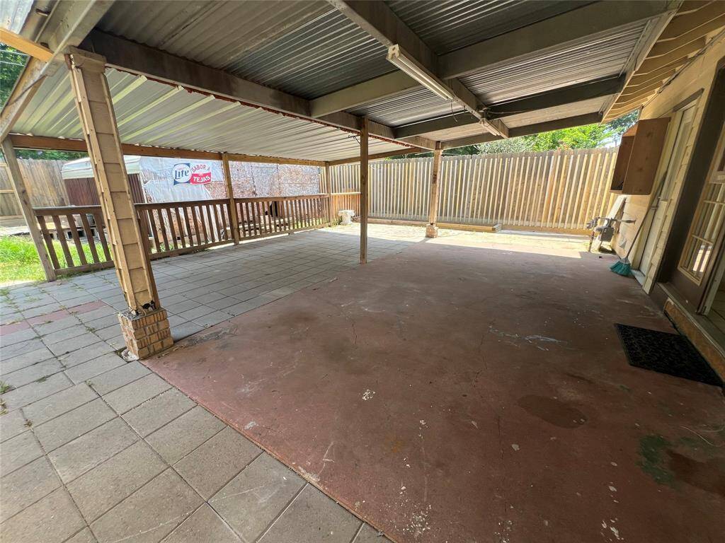 Covered Patio Backyard