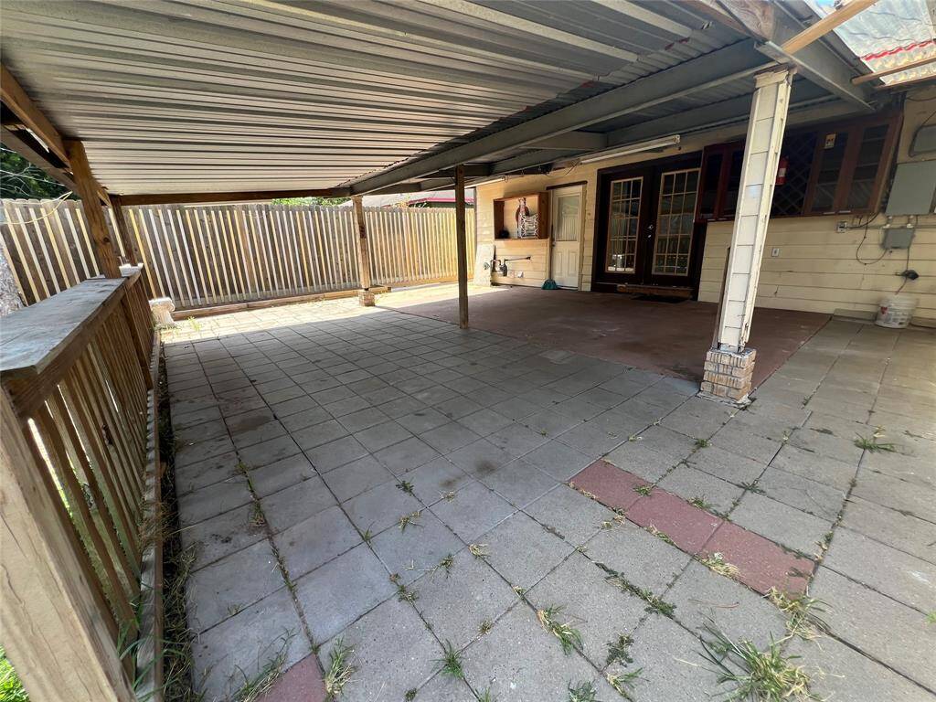 Covered Patio Backyard