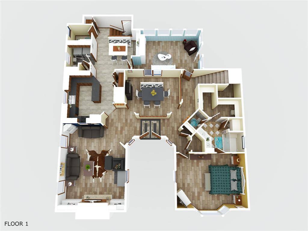 First Floor 3D Floor Plan