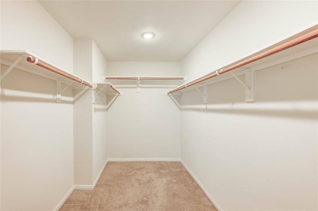 Walk-in closet with plenty of space