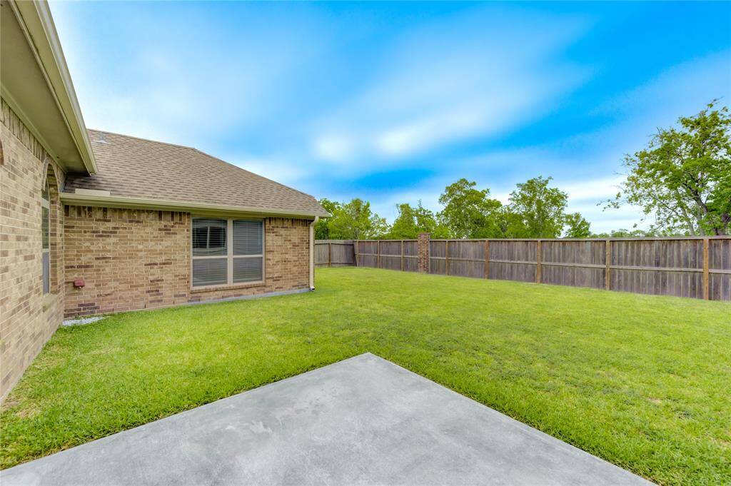 Patio perfect for outdoor grilling
