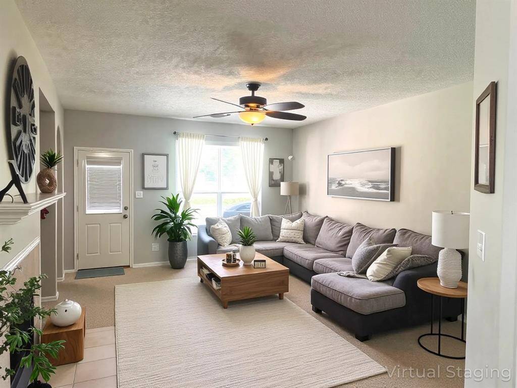Staged Living Room