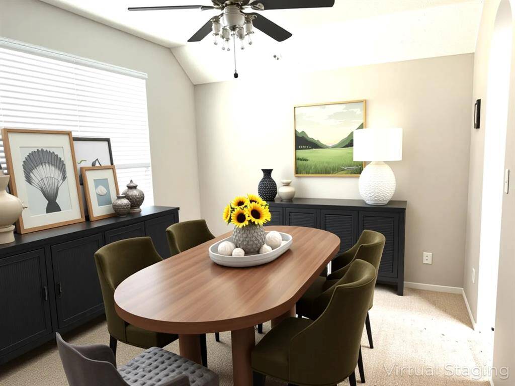 Staged Dining Room