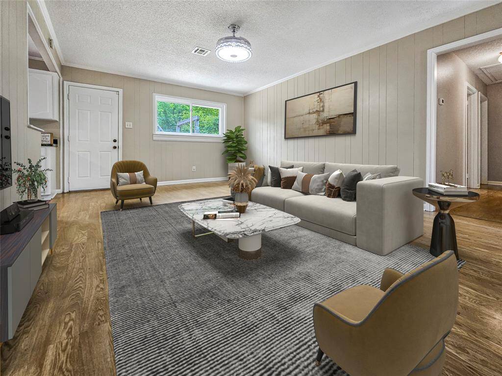 Inviting Family Room to relax and enjoy - VIRTUALLY STAGED
