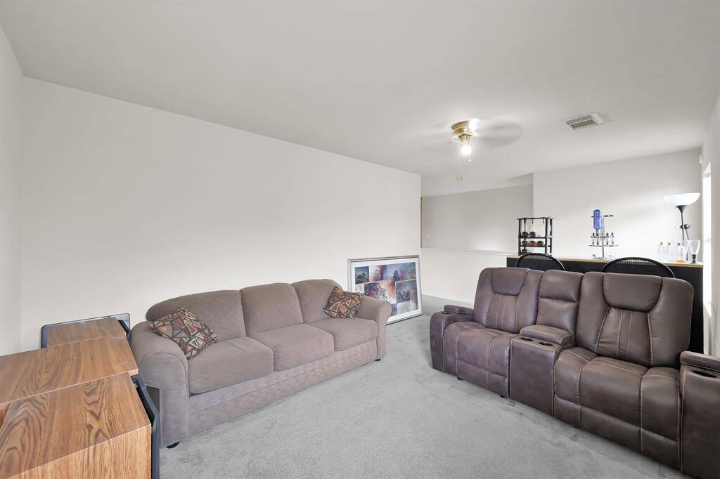 Upstairs loft/game room