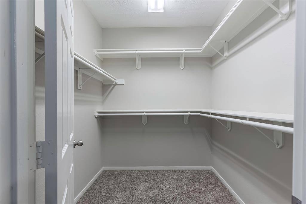 Primary closet