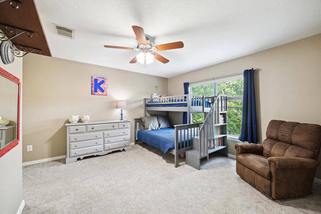 Generous bedroom sizes