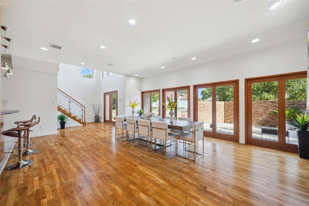 View of Dining Area from Kitchen