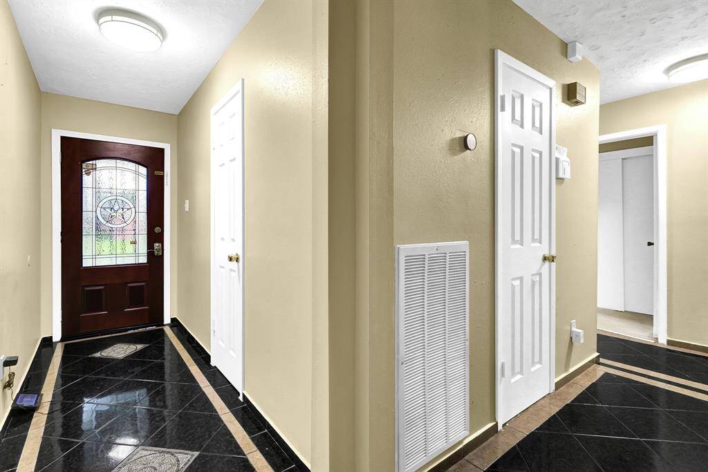Foyer / front entrance of home.