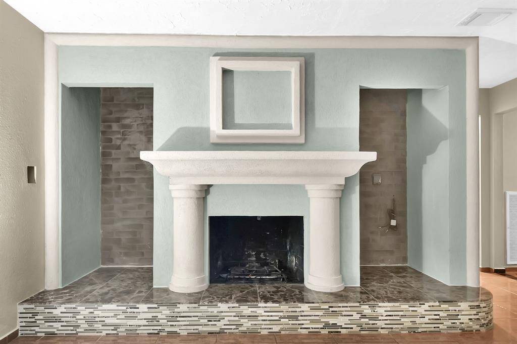 Cozy fire place