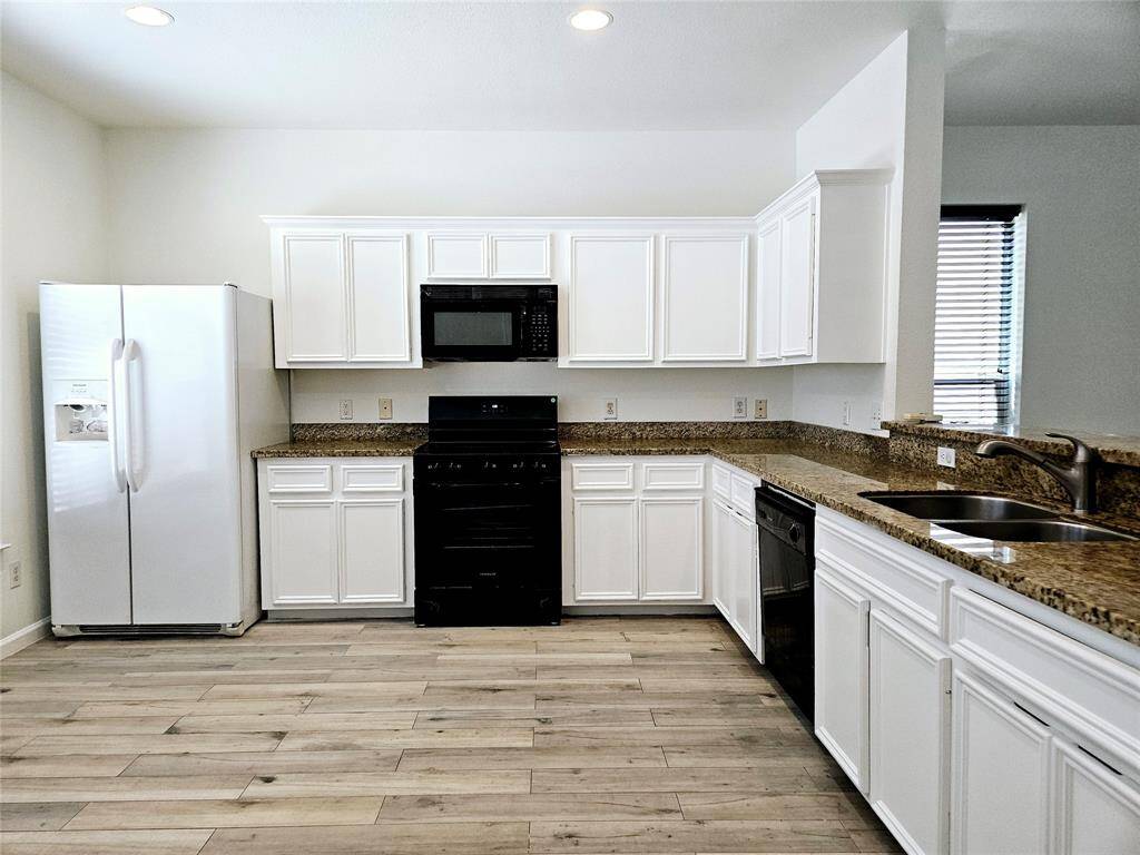 large kitchen area
