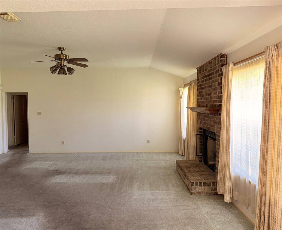 Family room is right off breakfast nook