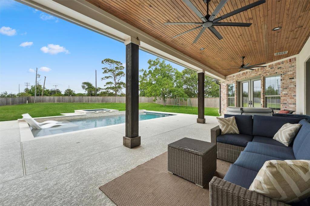 A view of your backyard oasis!