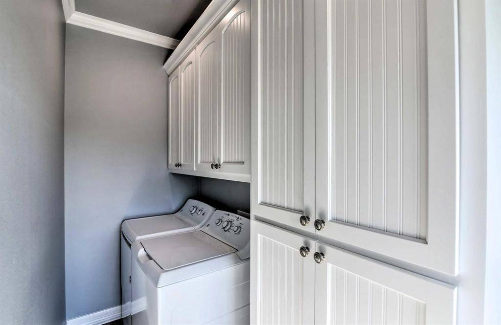 Laundry in home.